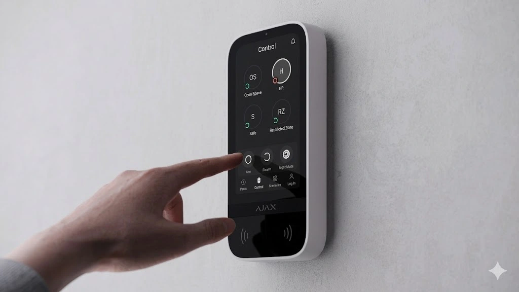 Application Ajax alarme Lyon - BK PRO TECH