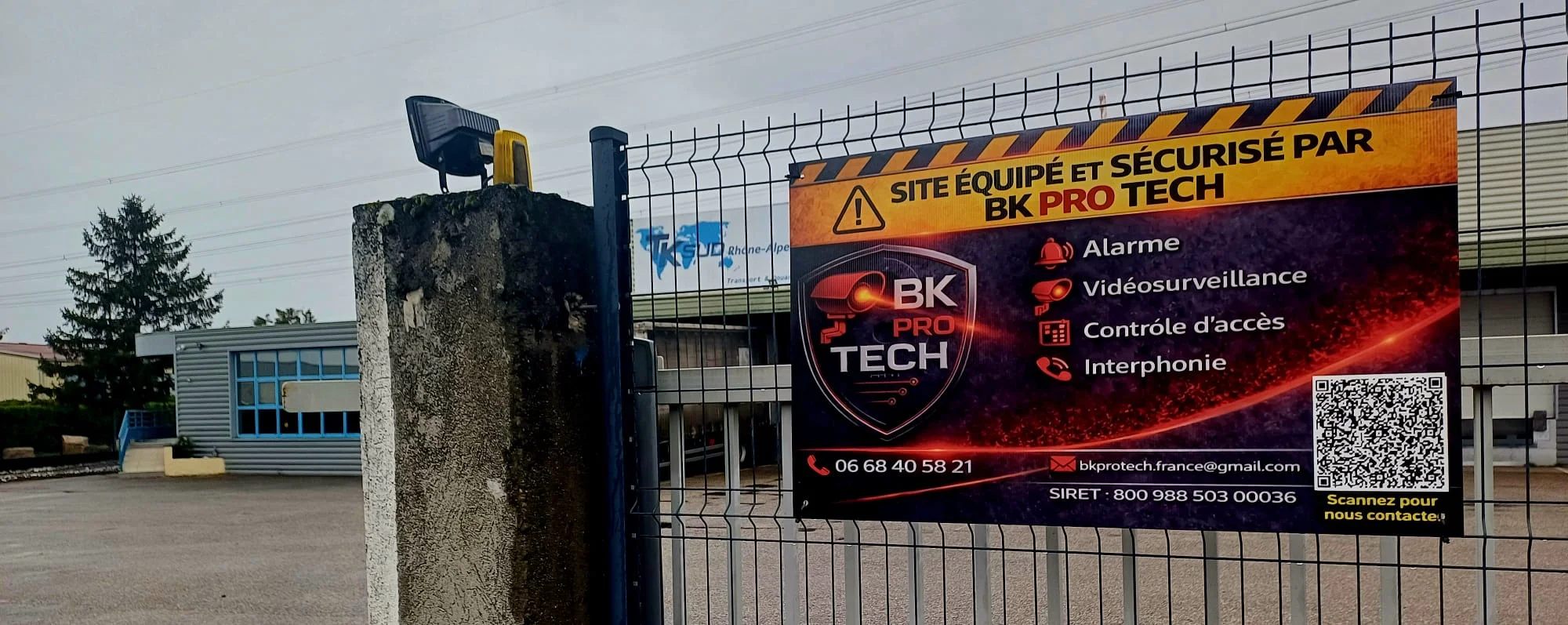 Installation système de détection incendie Lyon - BK PRO TECH