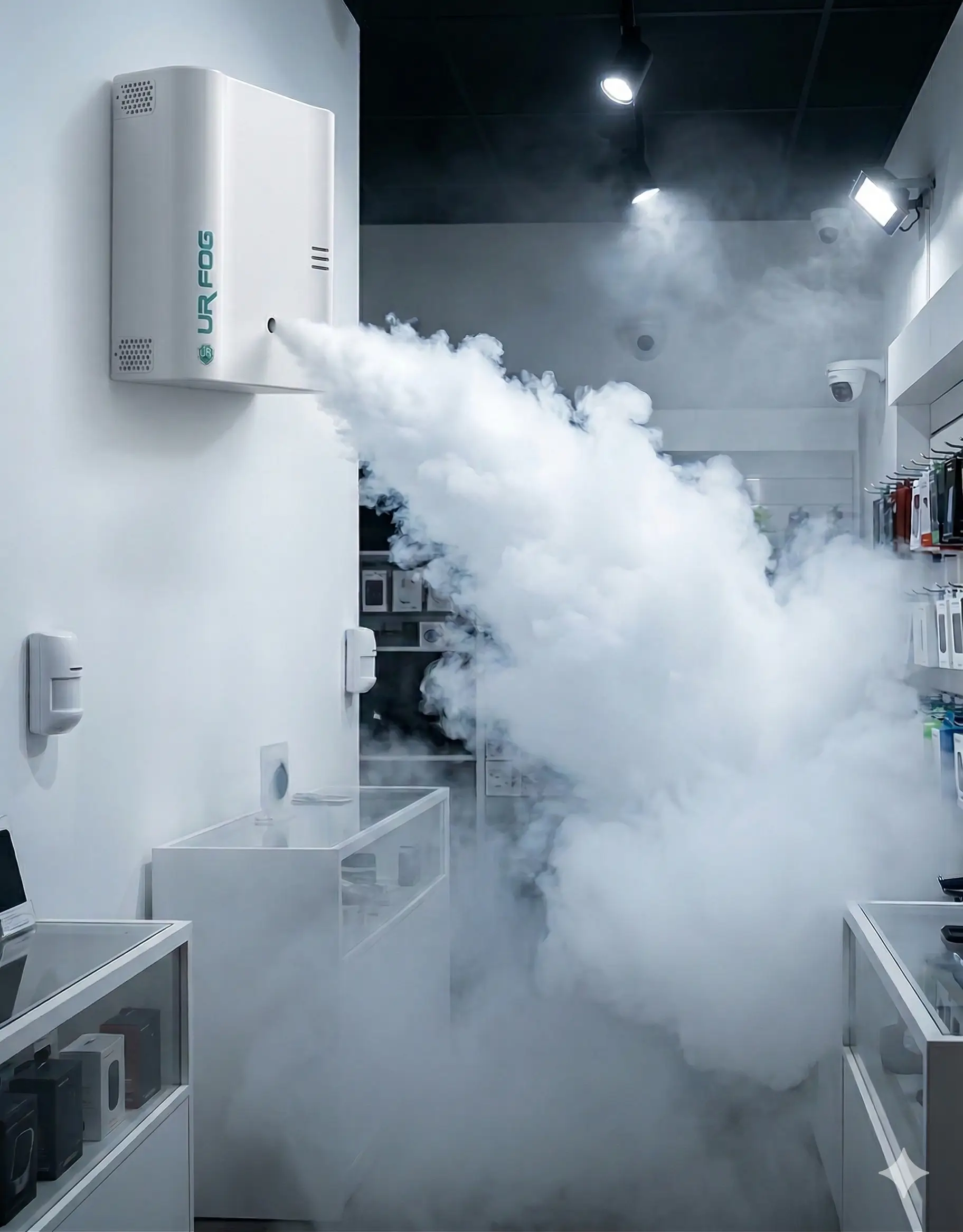 Générateur de brouillard anti-intrusion Lyon - BK PRO TECH