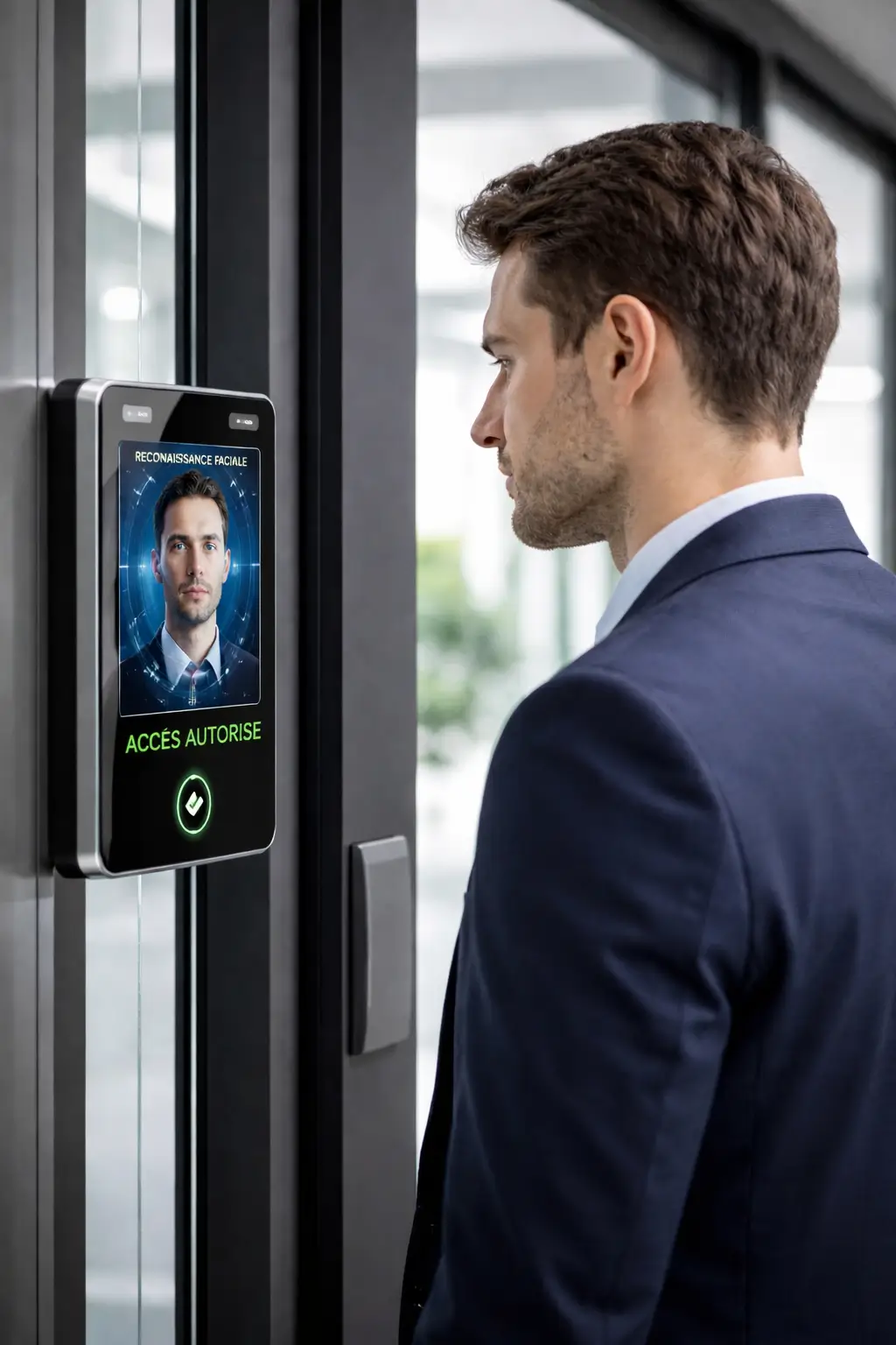 Reconnaissance faciale contrôle d'accès Lyon - BK PRO TECH